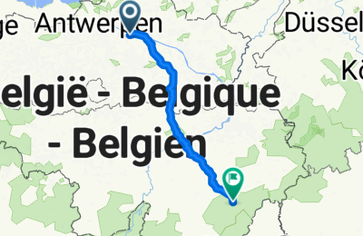 Route in der Bikemap App öffnen