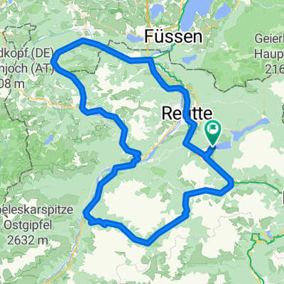 Heiterwangrunde über Tannheimer Tal