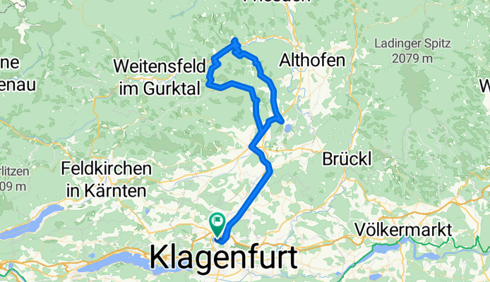  von Klagenfurt nach Gurk und Straßburg