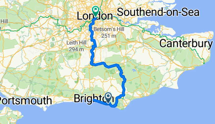 Newhaven - London