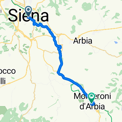 i27 siena to to monteroni d'arbia