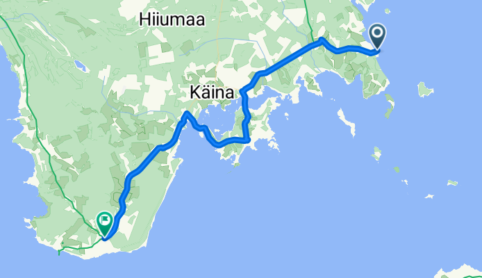 ESTONIE Ile de Hiihumaa direct - VARIANTE 