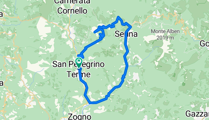 Evening spin from San Pellegrino Terme