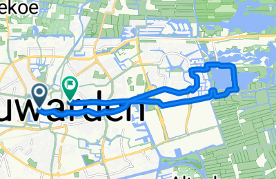 Route in der Bikemap App öffnen