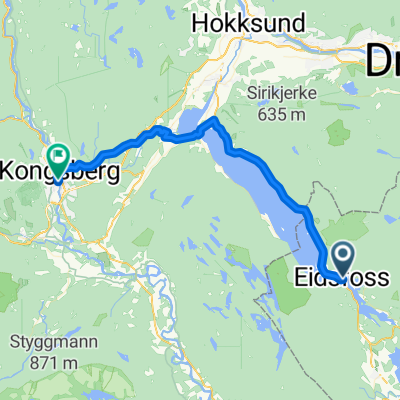 Eidsfoss-Kongsberg