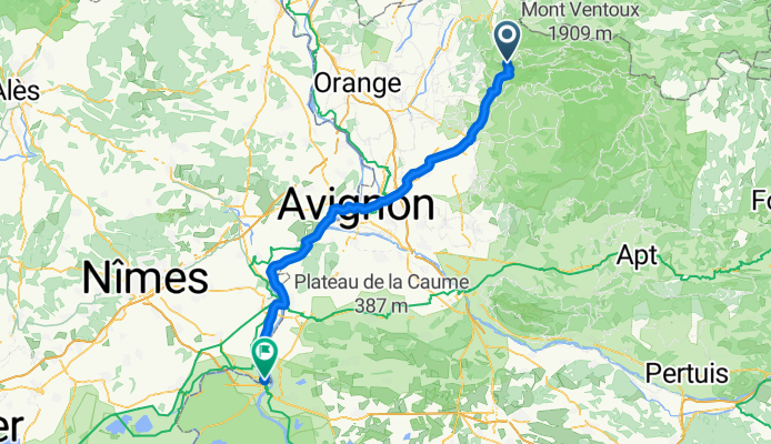 Day 5c Malaucene - Carpentras - Avignon - Beaucaire - Arles