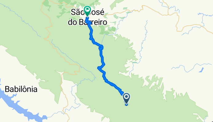 Vale dos Canteiros - São José do Barreiro
