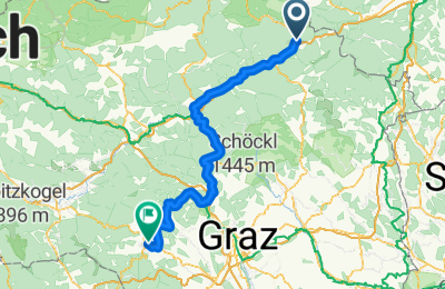 Route in der Bikemap App öffnen