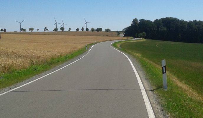 Foto 1 der Bikemap-Route "Gersche Sommertour (rund um Gera)"