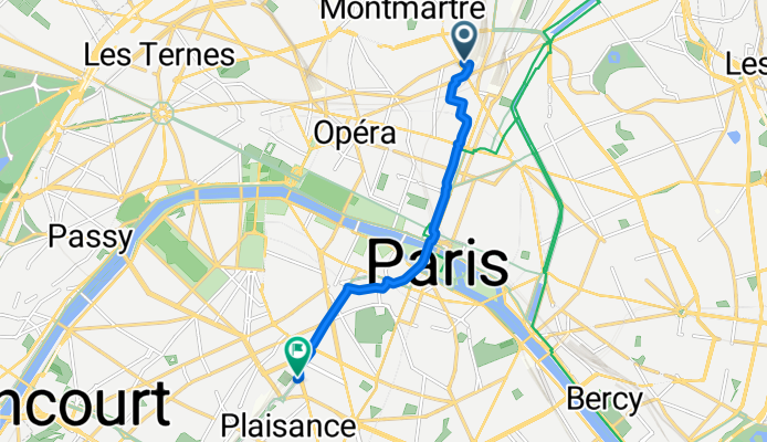 Gare du Nord - Gare Montparnasse