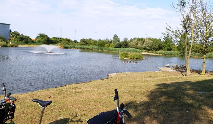 Photo 1 of the Bikemap route "Greenwich to Dover, day 1 ,stop at Swanscombe" Photo 1 of the Bikemap route "Greenwich to Dover, day 1 ,stop at Swanscombe"