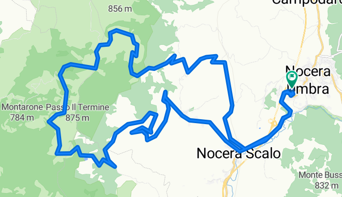 Nocera, Bandita Cilleni, Postignano, Nocera