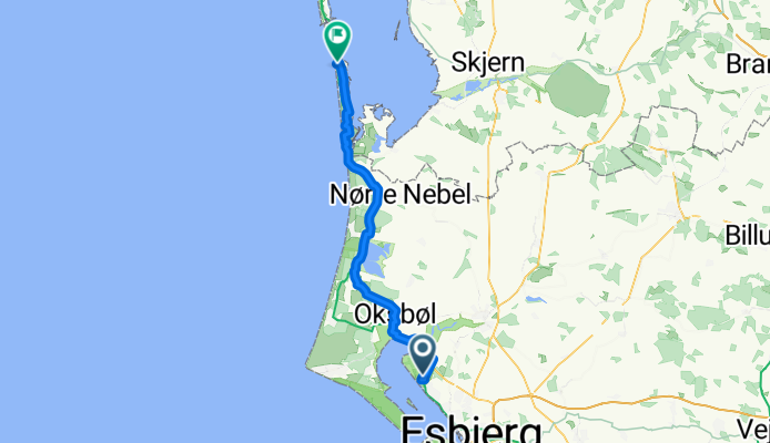 Extensive Dienstag Route In Esbjerg V