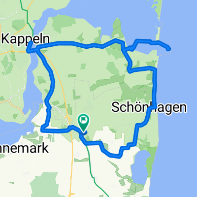 Dörphof - Kappeln - Olpenitz - Dörphof