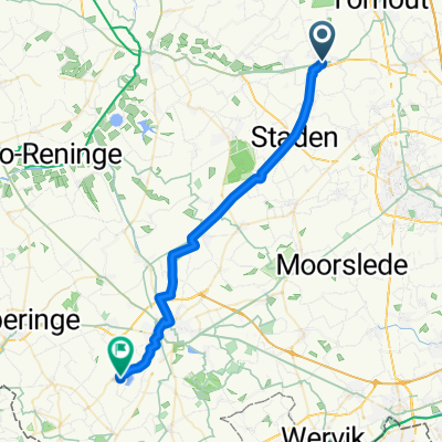 20171031121625 Van station Kortemark naar Dikkebus met mtb