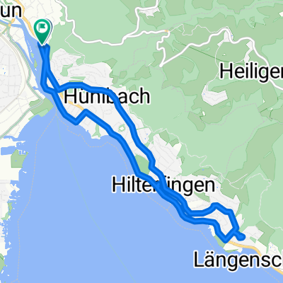 Mittwoch Abend Route In Thun