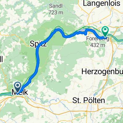 5. nap Melk - Krems-Hollenburg