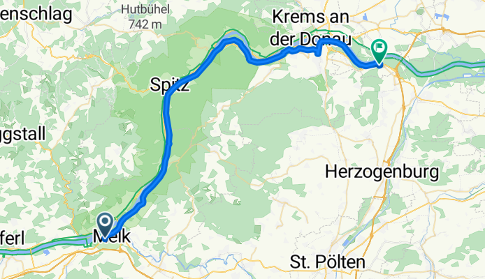 5. nap Melk - Krems-Hollenburg