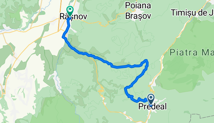 Predeal - 3 Brazi - Saua Calului - Rasnov