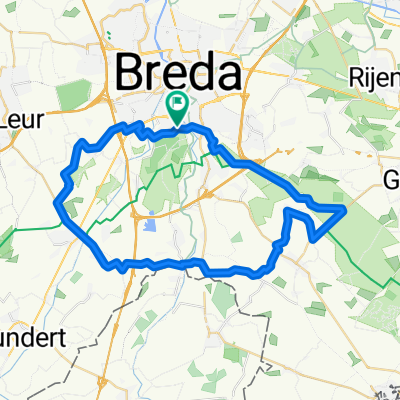 rondje Rijsbergen, Ginderdoor, Dassemus