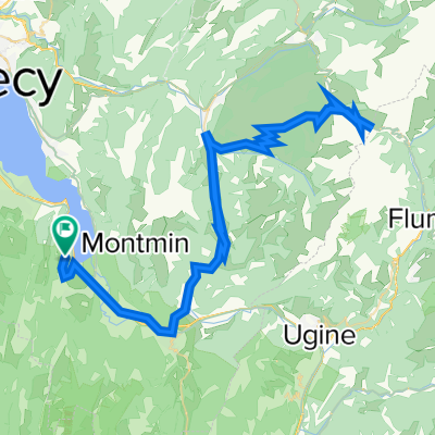 Col de Aravis - via Mont Denis og retur
