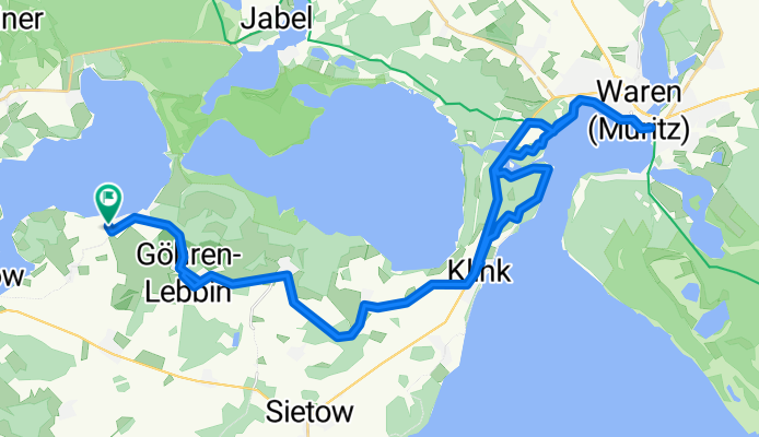 Ausflug nach Waren Müritz