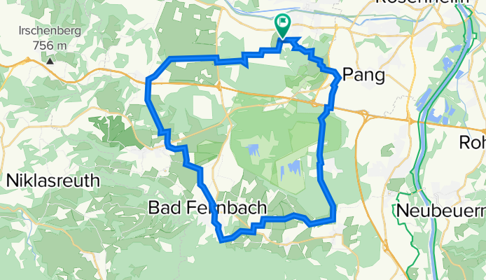 Kolbermoor-Bad Feilnbach-Rundtour
