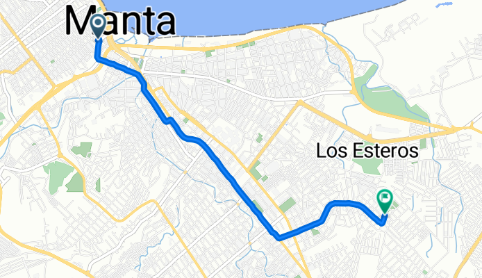 Spred Out Morning Route In Manta