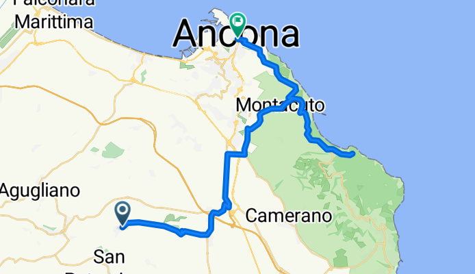 6 + 7) Offagna - Portonovo - Ancona