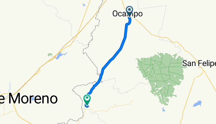 Ocampo- Desviación León
