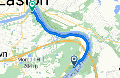 Route in der Bikemap App öffnen