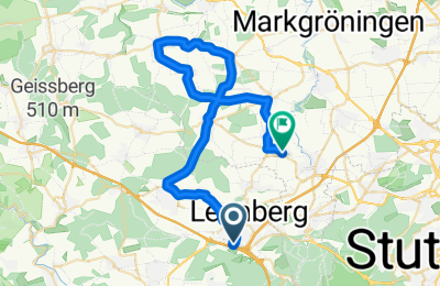 Route in der Bikemap App öffnen