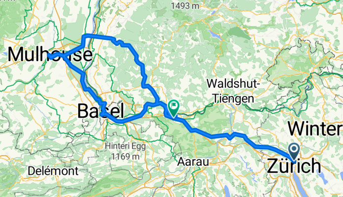 Zürich - Mulhouse - Stein