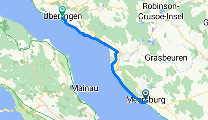 Meersburg to Uberlingen