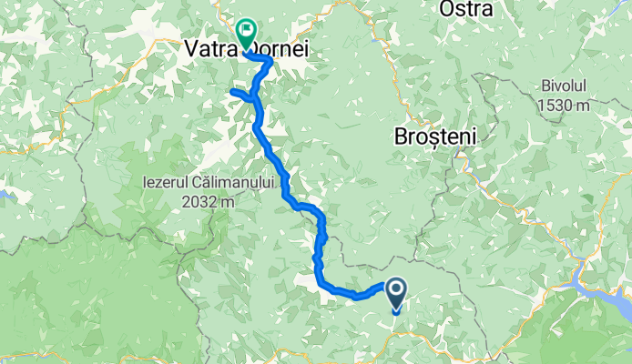 VeloRusalii 2017 Tag 8 (Bistricioara - Vatra Dornei) 