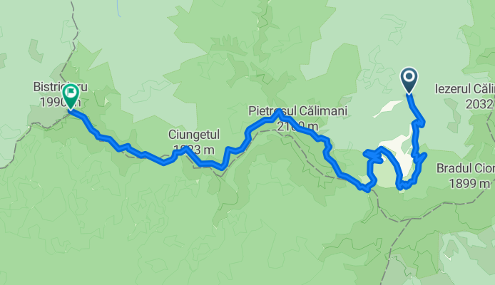 VeloRusalii 2017 Tag 9 (Vatra Dornei - Colibita) 