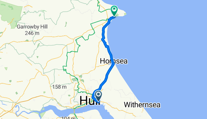 Hull to Sewerby