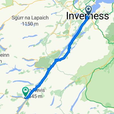 Saturday 14th Inverness to Ft. William