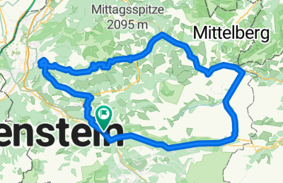 Route in der Bikemap App öffnen