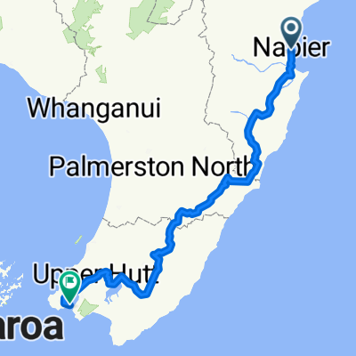 Napier to Wellington