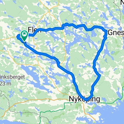 Grindstugan-Nyköping-Björnlunda-Flen-Grindstugan