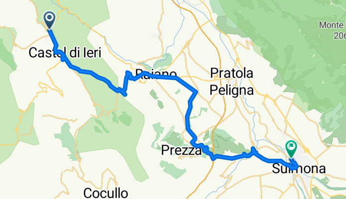 Castelvecchio Subequo-Raiano-Sulmona