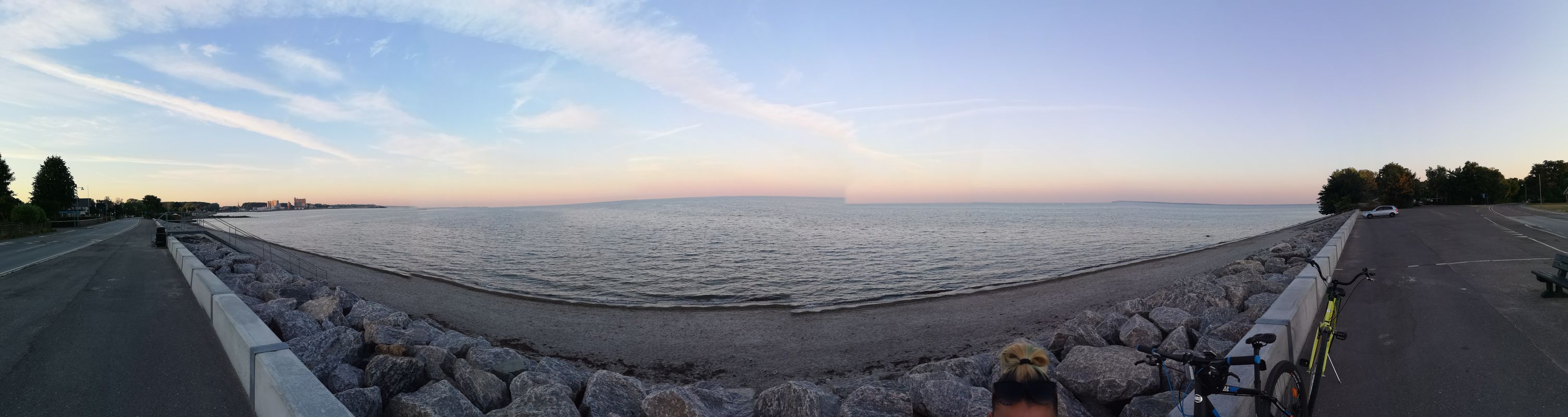 Faxe Ladeplads to Feddet strand camping sjaeland east side