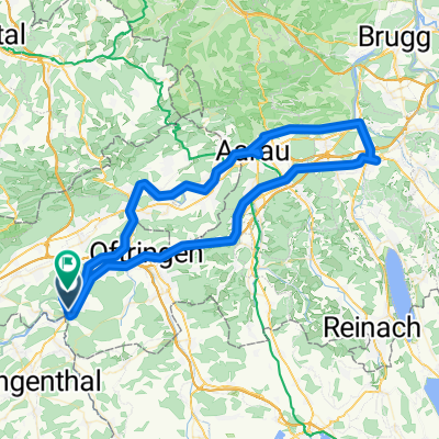 Lenzburg en Aarau