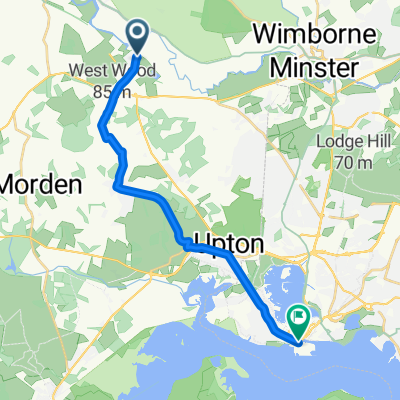 Poole ferry to Sturminster