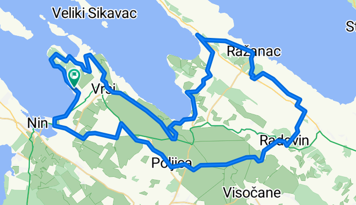 Vrsi/Razanac 60km