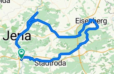 Route in der Bikemap App öffnen