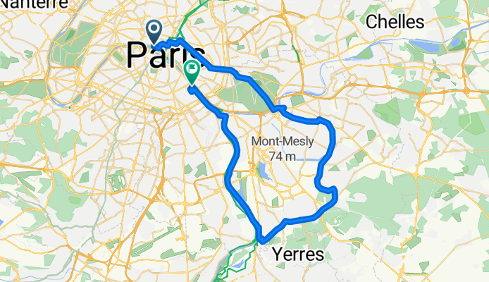 Ride du Mardi // 20/04/2010 // Villeneuve St Georges //