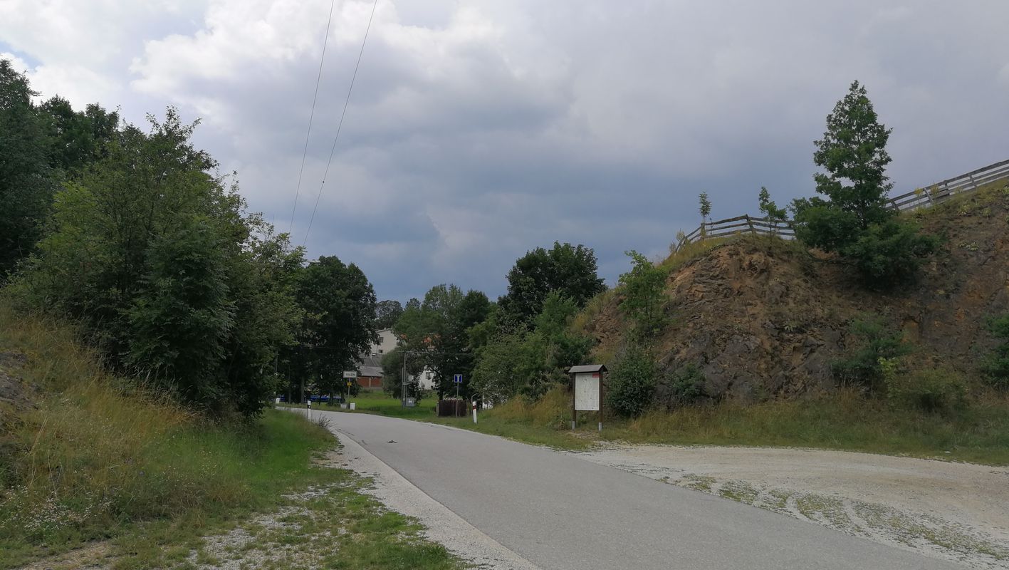 Back route Dačice, nice views