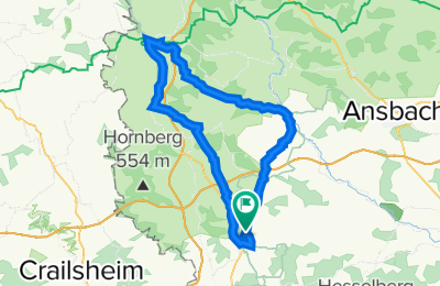 Route in der Bikemap App öffnen